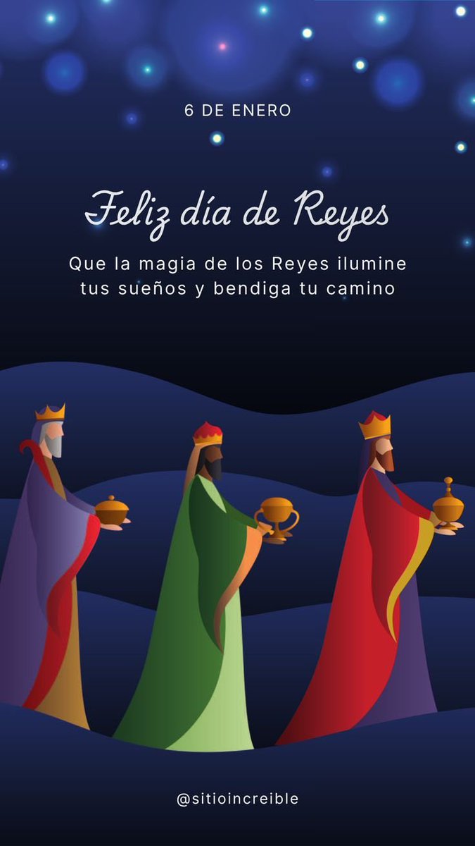 ILINARESMX's tweet photo. Feliz día de Reyes 🤴🏻 https://t.co/iy9tiJGxOi