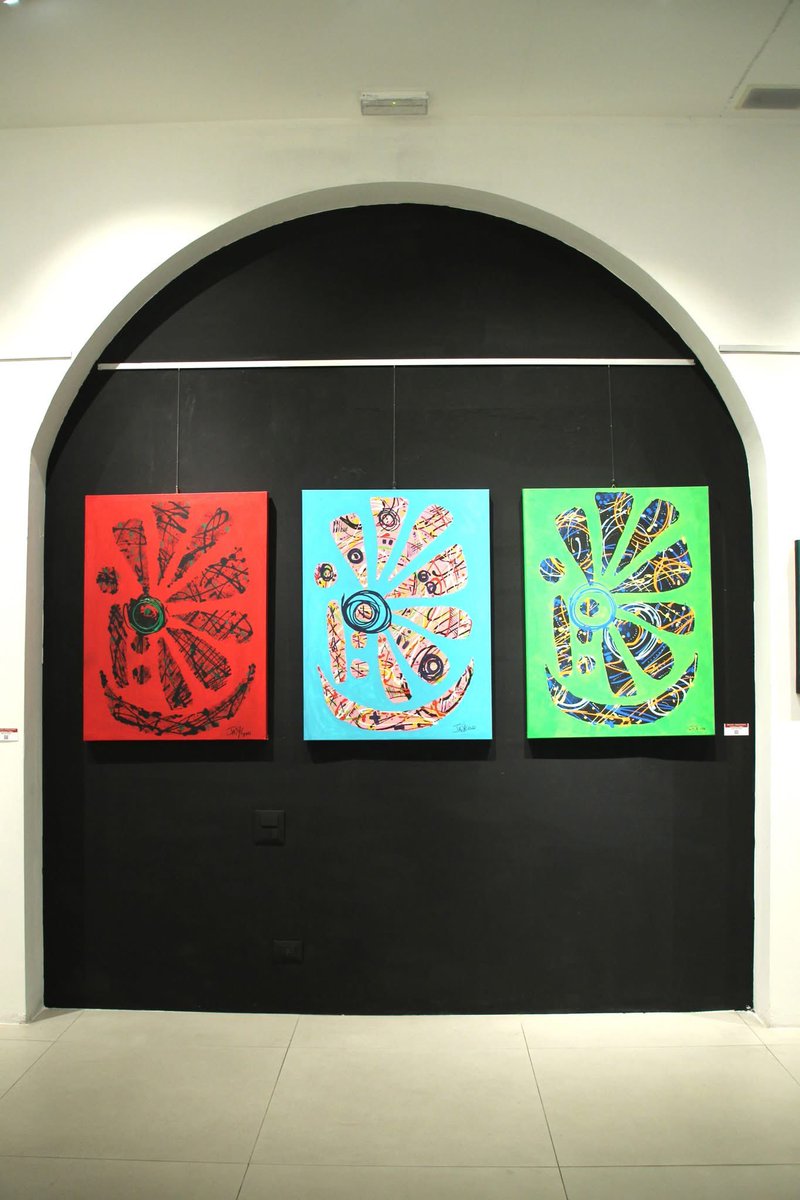 This striking piece, “Abstract Eye-31” <a href="/abstracteyeart/">The Abstract Eye Art Collection</a> by JaSki Watkins, has been featured in the acclaimed contemporary art catalogue Jubilee of Hope: Art as a Way of Rebirth, part of a respected ongoing series that highlights innovative voices in today's global art landscape.