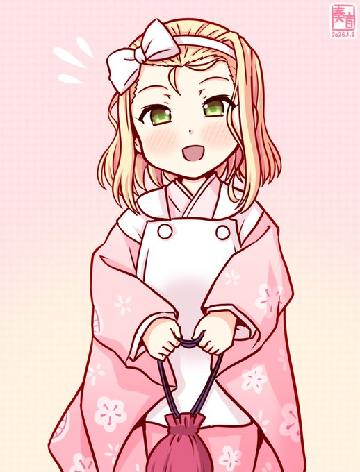 「ちょっと寒いねぇ!
 ウワサの『コッテツー』ってどこぉ?
 早く入ってみたいよ、どこぉー?」

#艦これ版真剣お絵描き60分一本勝負_20260106
#ルイージ 