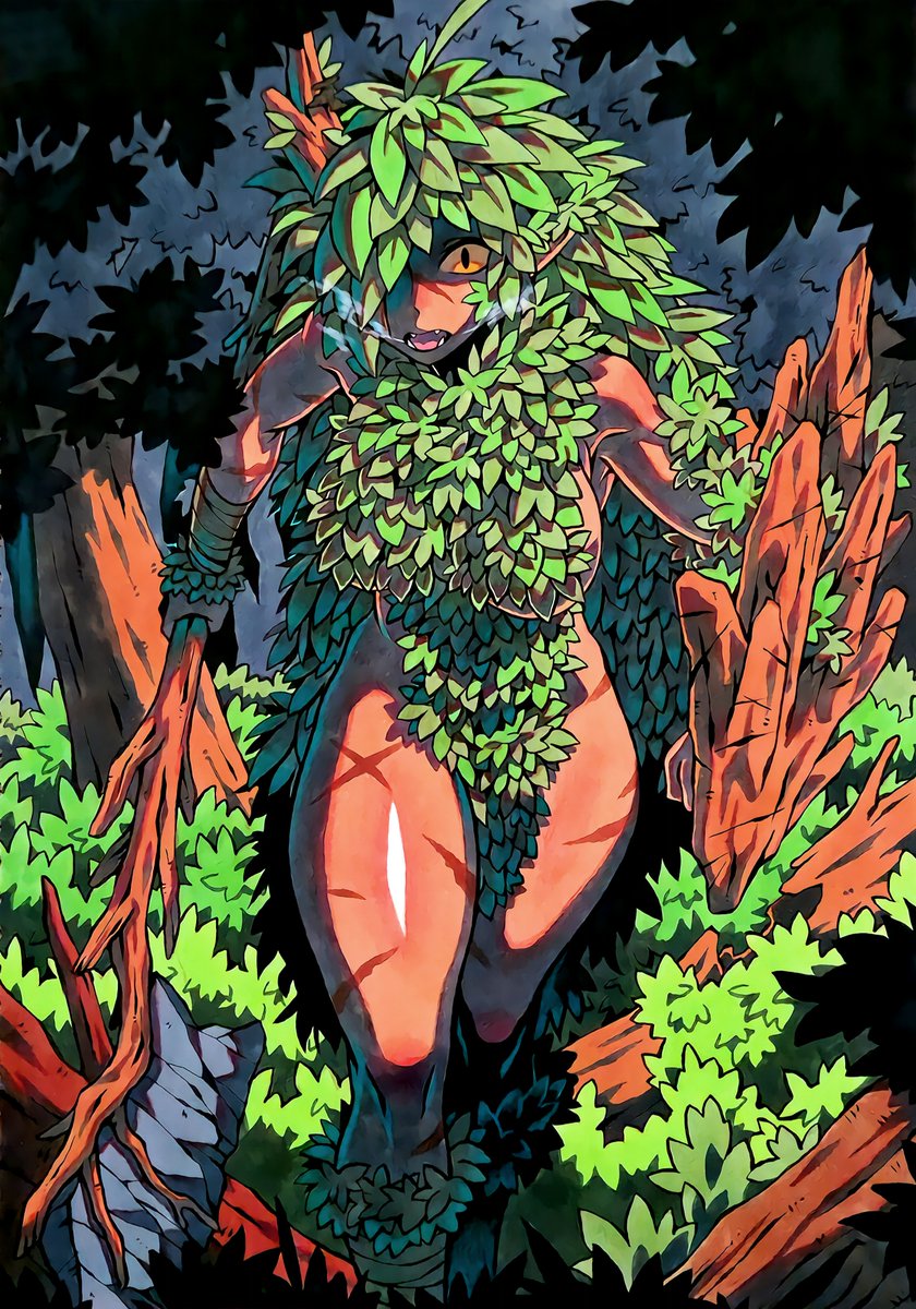 FTE18_'s tweet image. Wood Elf Warrior ( OC )

She's a savage warrior, but a proud wood elf! Their forests must never be invaded! Thank you for watching! 🥰🥰🥰