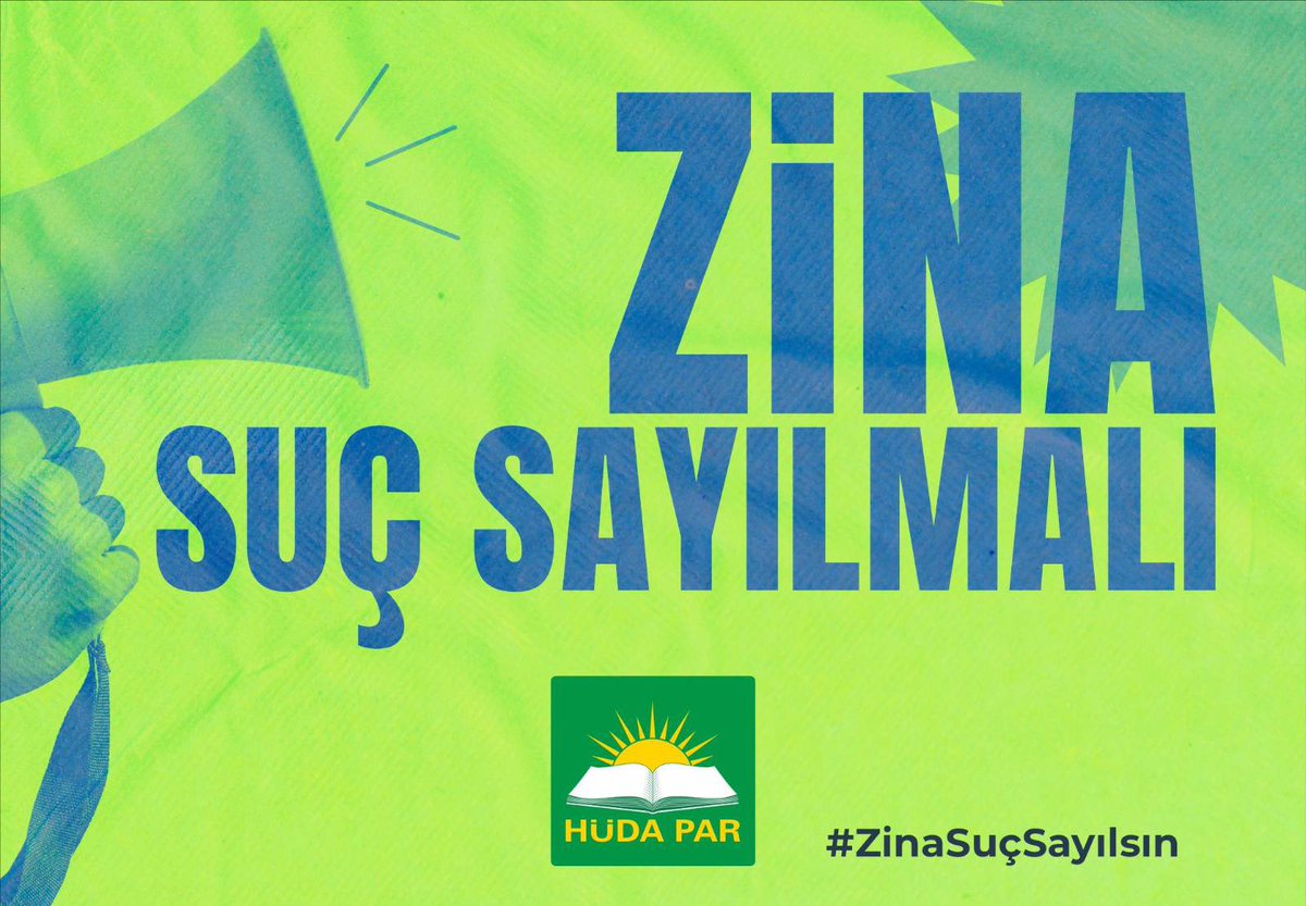 📢 Etiket çalışmamız başladı!  

Etiketimiz; #ZinaSuçSayılsın 

Destek ve katılımlarınızı bekleriz.
