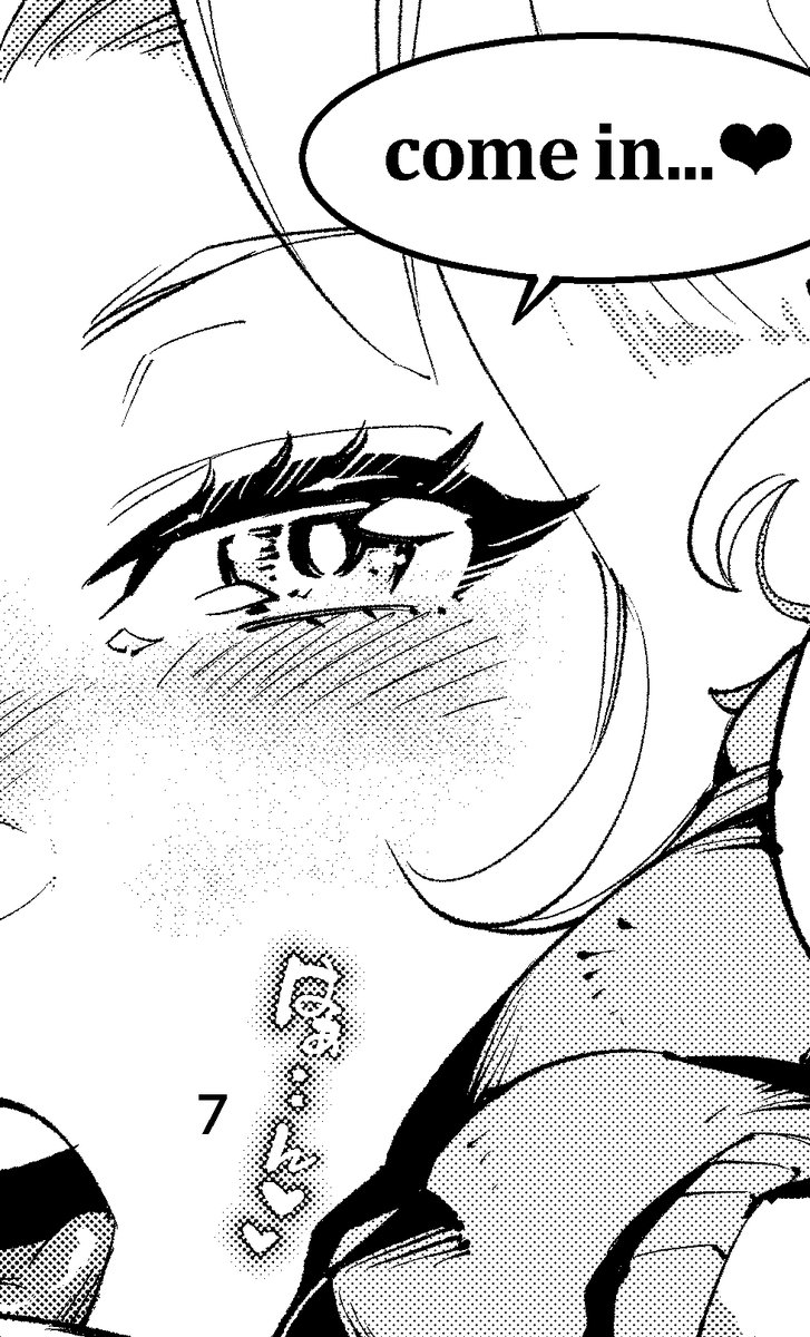 デジタル作家はペンタブが無きゃ描けない!ことはないけれど、この睫毛みたいないっぺん黒で描いてから透明色で抜く処理はインクとホワイトでは綺麗にできないので、私は結構弱体化しますね。ペンとインクで全部描く人はスゲエよ。 