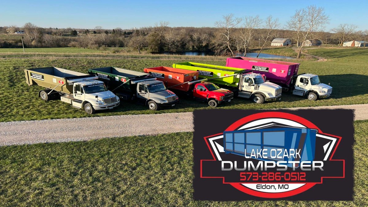 🌟 Premier Partner Spotlight 🌟

Lake Ozark Dumpster Rental makes cleanup easy 🗑️ Reliable dumpster service for home cleanouts, remodels, and job sites around the Lake of the Ozarks. Fast, dependable, and hassle free. Proud Premier Partner.  573-286-0512