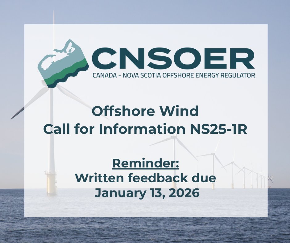 Canada-Nova Scotia Offshore Energy Regulator tweet media