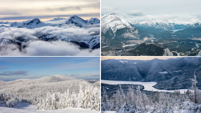 Canadá alberga algunas de las cadenas montañosas más espectaculares del mundo. Desde las Rocallosas hasta las Laurentinas, pasando por los Apalaches, estos magníficos picos forman parte de su identidad. ¿Qué montañas canadienses has explorado? 🏔️❄️