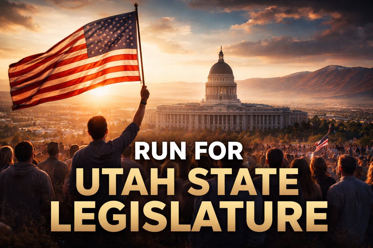 You Should Run For Utah State Legislature

The filing window is open, and it closes Thursday. If you have been considering a run for the Utah State Legislature, you should do it. And I want to explain why.

Utah is in crisis.

Everything is getting more and more expensive.
