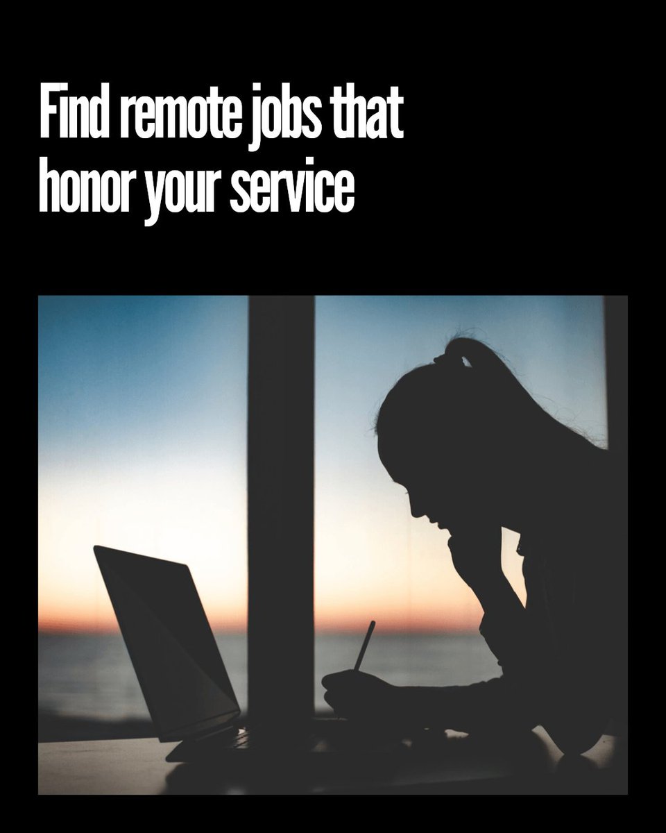 W4WGA's tweet photo. Remote work is a game changer for military families. We connect spouses and service members with flexible opportunities that fit your life. Ready to find a remote job that respects your service? Let's make it happen. https://t.co/QL5qPleKW6