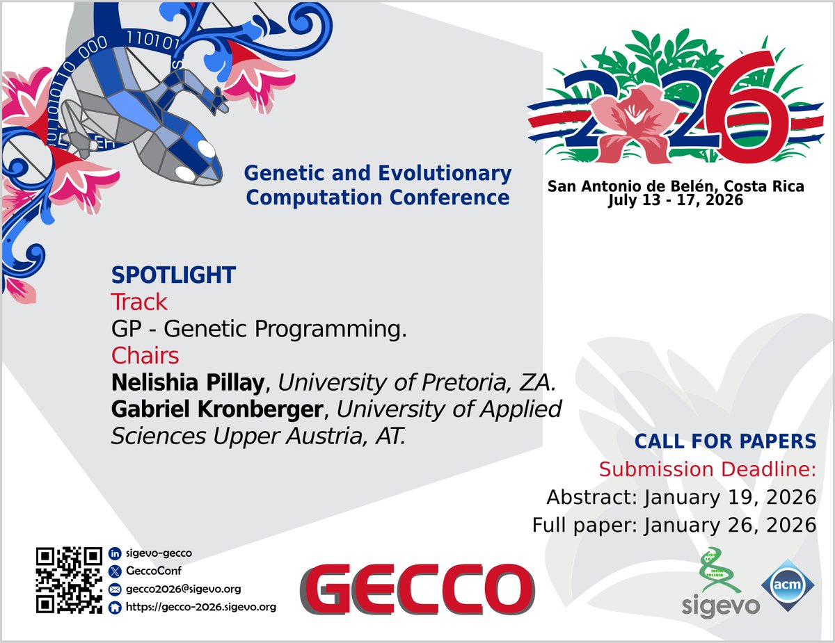 GECCO 2026 tweet media