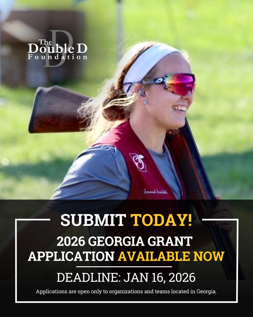 We are just over a week away from the 2026 Georgia Grant application deadline! If your Georgia team or organization wants to apply, now’s the time to submit your application! Apply here -> thedoubledfoundation.org/grants/