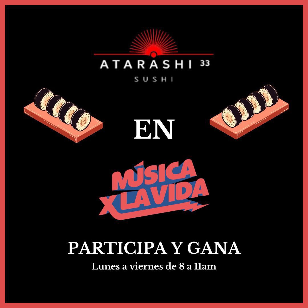 soyjuantavares's tweet photo. Hoy en #MusicaXLaVida vamos a platicar de: situaciones o cosas que pasaron sin pensarlo o buscarlo #CasiSinQuerer… Platícanos y participa cortesía de @Electrolit @Megacable @RedColaMx por boletos dobles de #DreadMarI #Leiva #KanyGarcia #DanielaSepallaEsteman #DonCayo #CenaAtrashi
8 am en @MAXIMA1067FM conmigo @layazv
#RadioramaDeOccidente