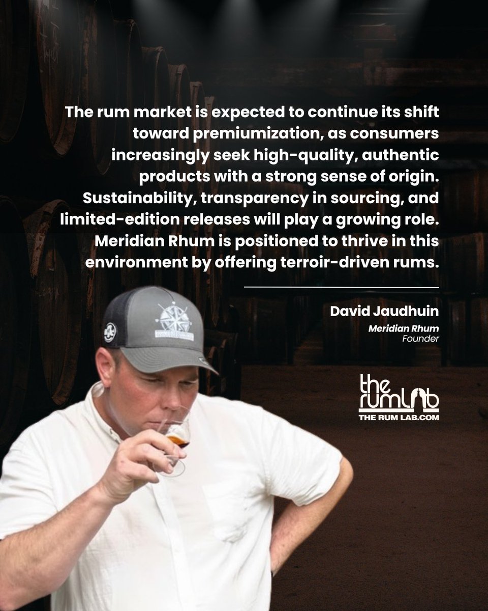 therumlab's tweet image. "Tradition is our compass, and innovation is the wind in our sails." 🥃🌬️

Meet David Jaudhuin, founder of Meridian Rhum. Discover his journey from Marie-Galante to the volcanic waters of France. 🌋

Full interview: therumlab.com/david-jaudhuin…

#TheRumLab #RumIndustry
