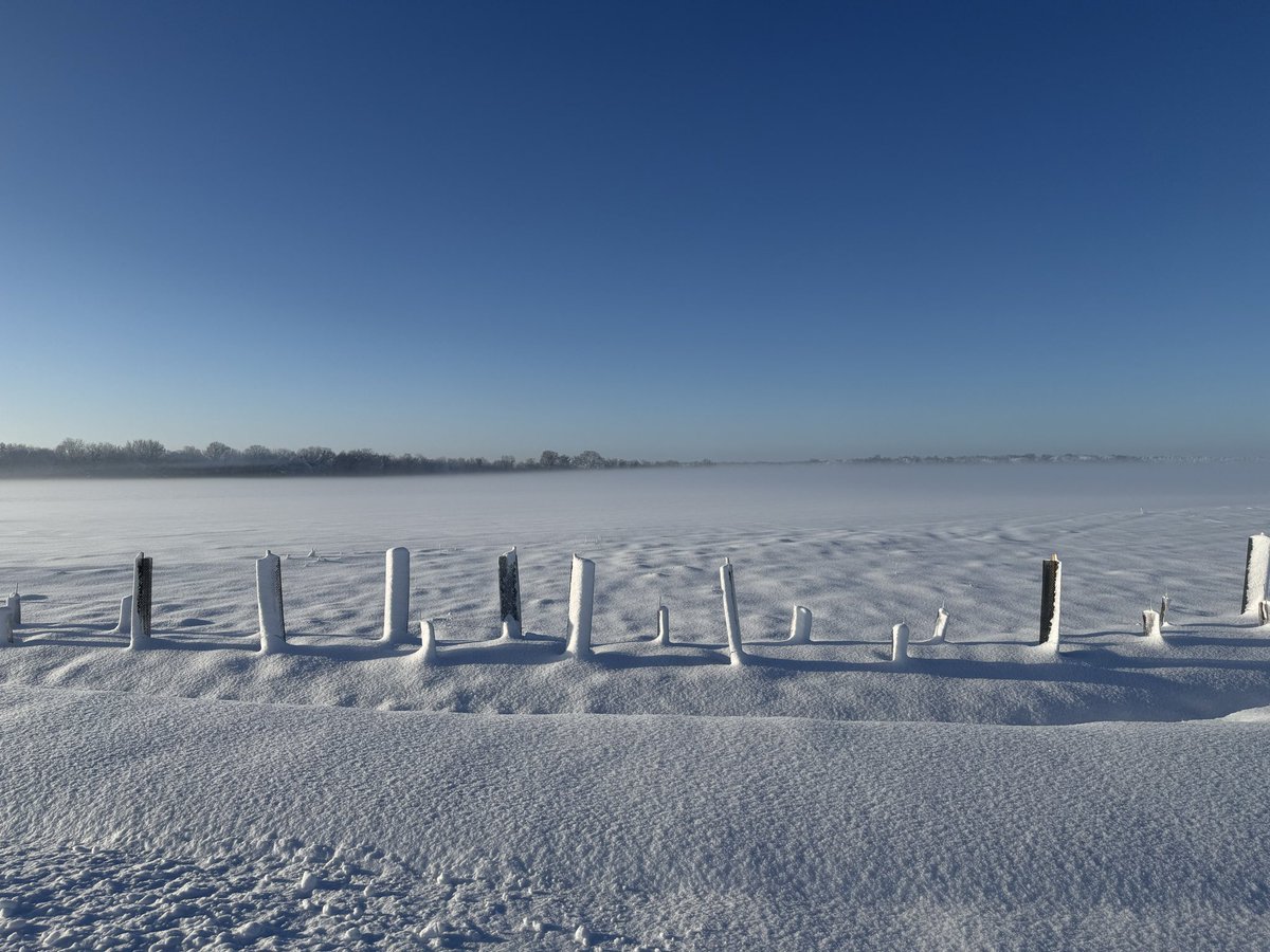 Après plus de 10 ans sans neige ! 🌨️