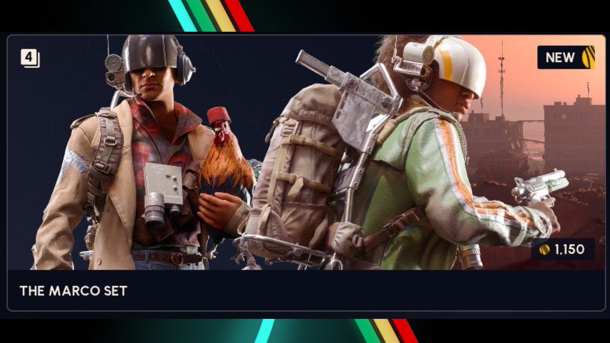 ArcRaidersInfo's tweet image. NEW Arc Raiders Set GIVEAWAY! 

We’re giving the new Marco Set to 1 person that:

• Likes this post

• Follows @ArcRaidersInfo 

Ends in 3 days ❤️