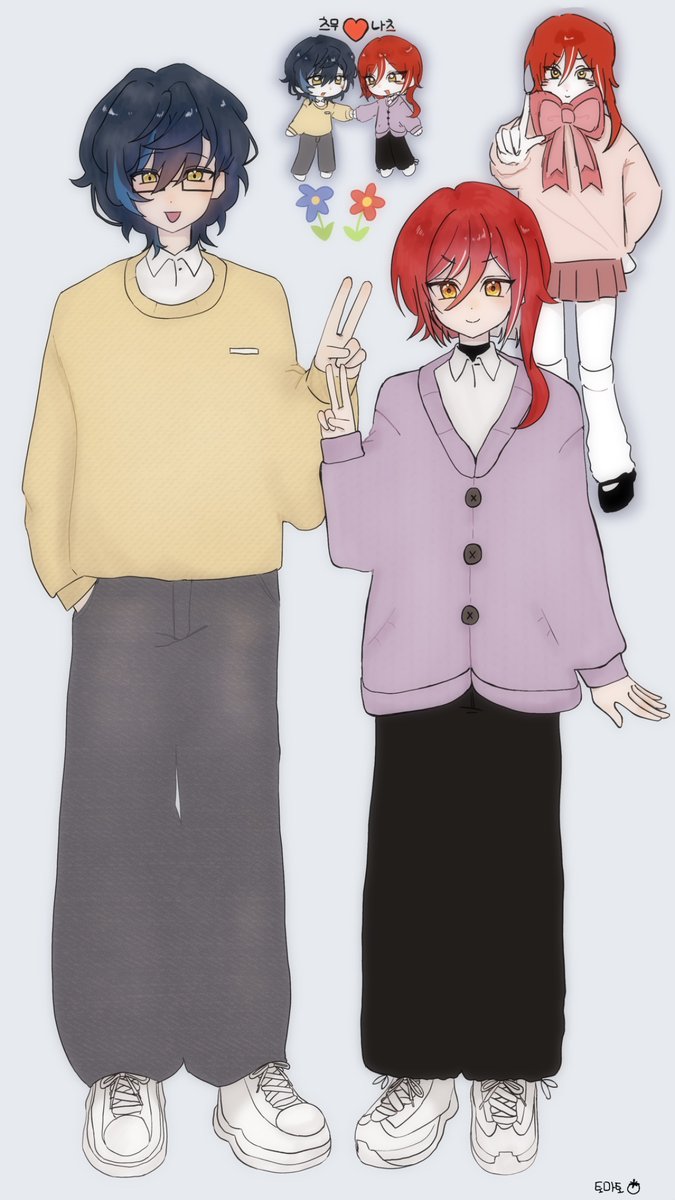 동생이 츠무나츠그려줫어요
누나들도봐주세요😍