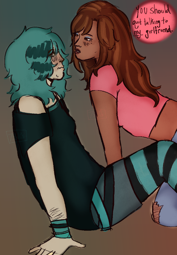 on my main because its deffffinitely not canon but heres some toxic yuri <a href="/RATEOF_FIRE/">RATE OF FIRE</a> #ROF 

junliu tracieramirez