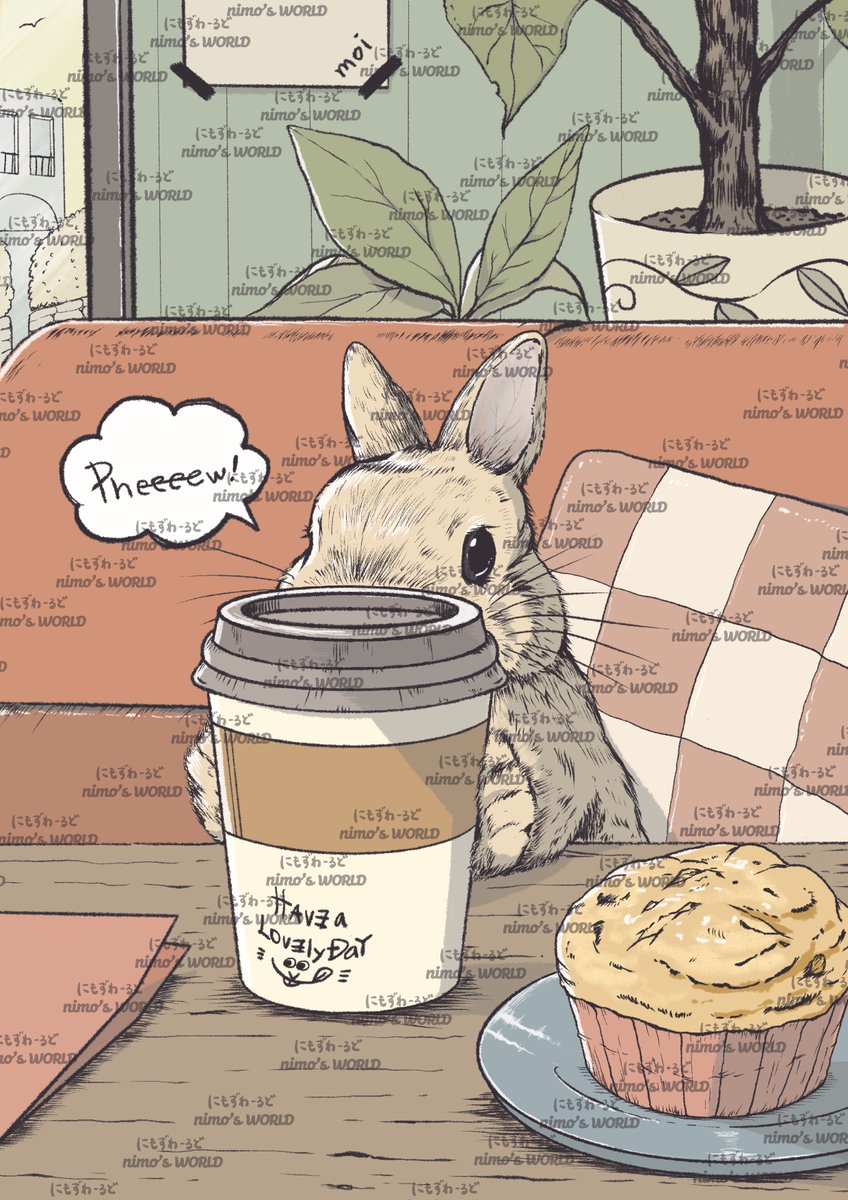 WorldNimo's tweet image. 新作『ホット一息ネザー君』
良い休憩は良い一日への鍵🔑🥰☕️

#イラスト