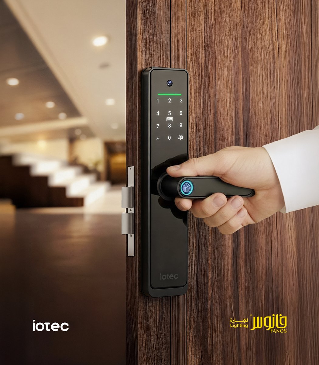 نصيحة لراحة بالك:
اختر مقبض باب ذكي يغنيك عن المفتاح التقليدي، ويعطيك خيارات فتح متعددة تناسب يومك… بصمة، بطاقة، كود، وحتى كود لمرة واحدة للضيوف.
منتج واحد يختصر عليك الوقت، ويضيف أمان وسهولة لكل دخول وخروج

bit.ly/48VNATw