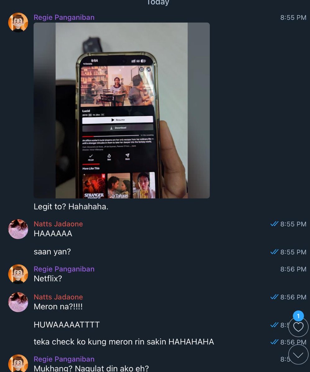 AND THIS IS HOW I FIND OUT NASA NETFLIX NA PALA ANG LUCID???😭 
WALANG ALARM WALANG ANYTHINGGG ???

hindi searchable tho at kailangan ng link na para bang colorum??? check nyo rin pls if totoo or nananaginip lang ako 😭 netflix.com/title/81697019

cc: direk <a href="/exgangleader/">Victor Kaiba Villanueva</a> 🤣