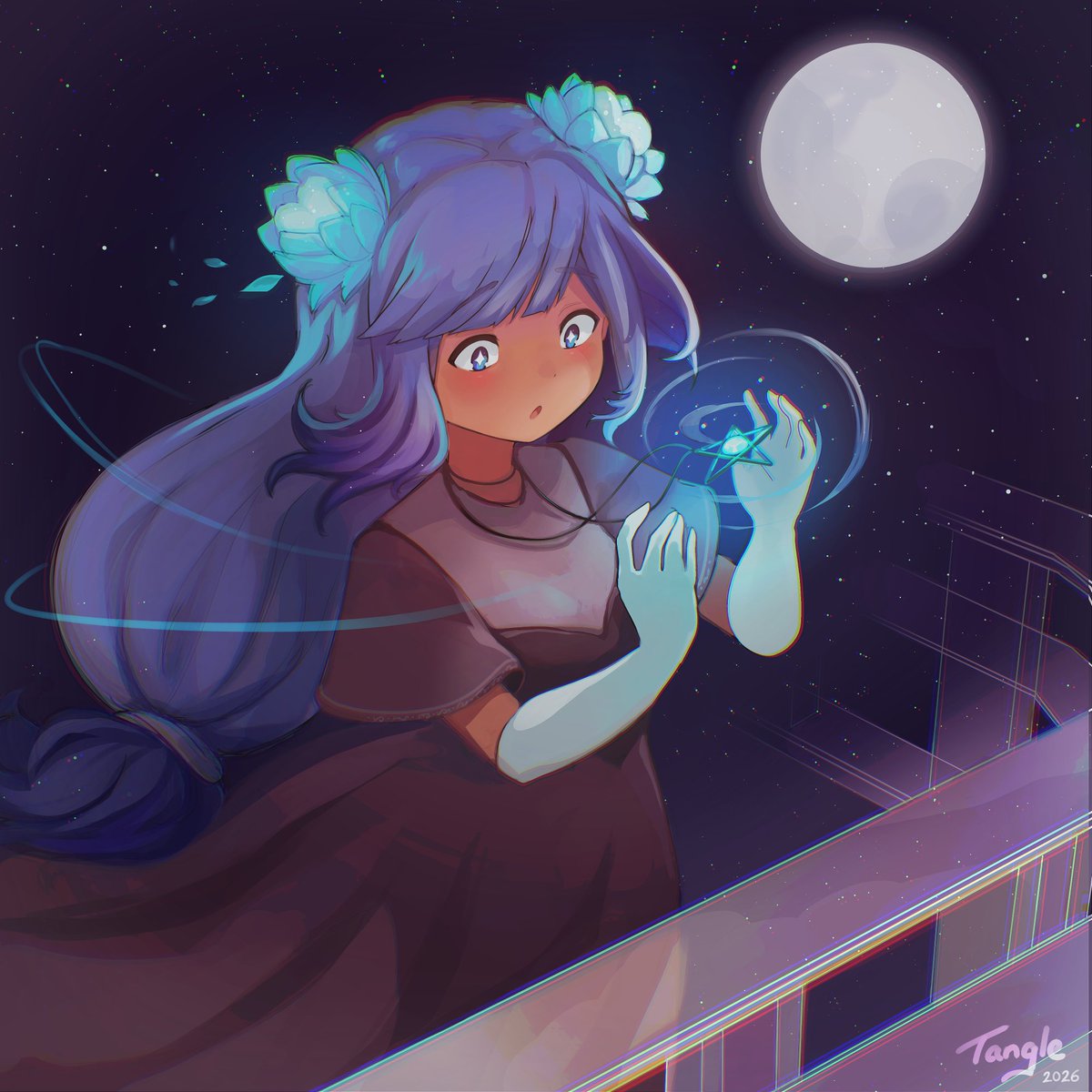 UntangledTangle's tweet image. Starting the New Year with a redraw!! ✨

&amp;lt;- 2026 | 2017 -&amp;gt;