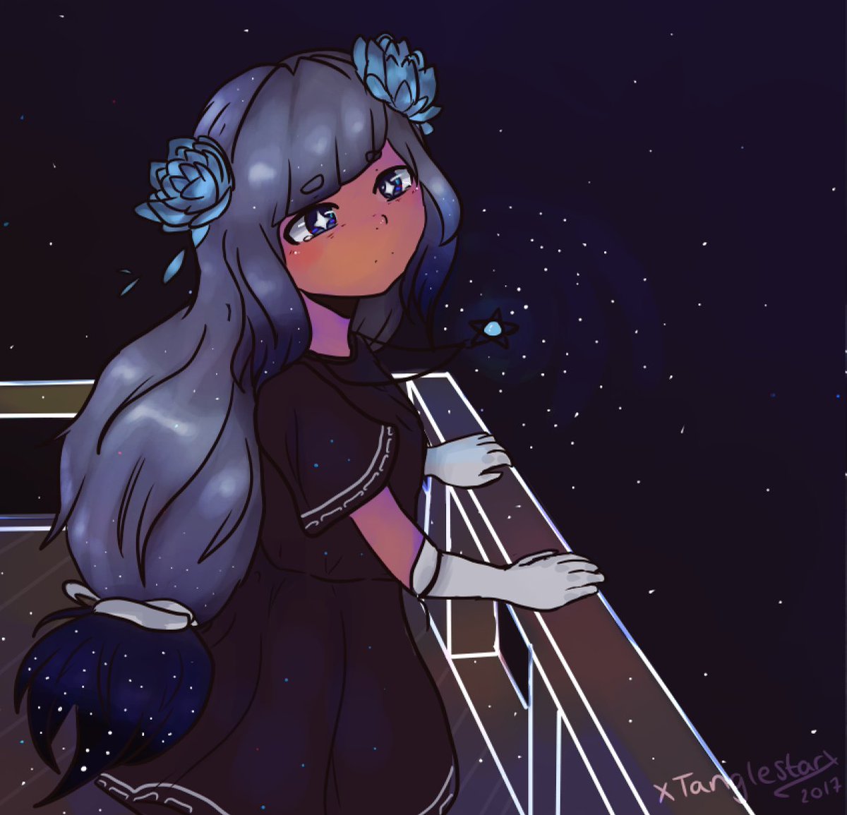 UntangledTangle's tweet image. Starting the New Year with a redraw!! ✨

&amp;lt;- 2026 | 2017 -&amp;gt;