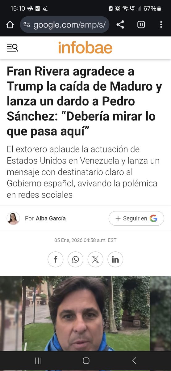Montoro_V's tweet photo. Fran Rivera, ignorante. Con tu añorado Franco ya estarías en ña cárcel y quizás a la espera de garrote vil. Buen momento para reflexionar sobre tus creencias..... https://t.co/mp7P1A3El3