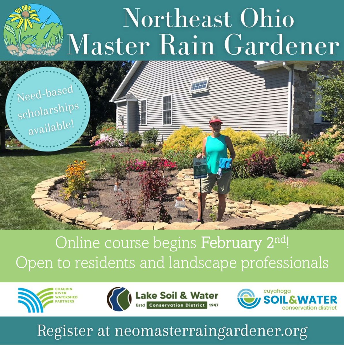 chagrin_river's tweet photo. Looking for a new hobby for the new year? Learn how to design, install, and maintain your own rain garden with our Master Rain Gardener course! Find out more and register at https://t.co/pJCEveObLJ. https://t.co/6drGXsHUMW