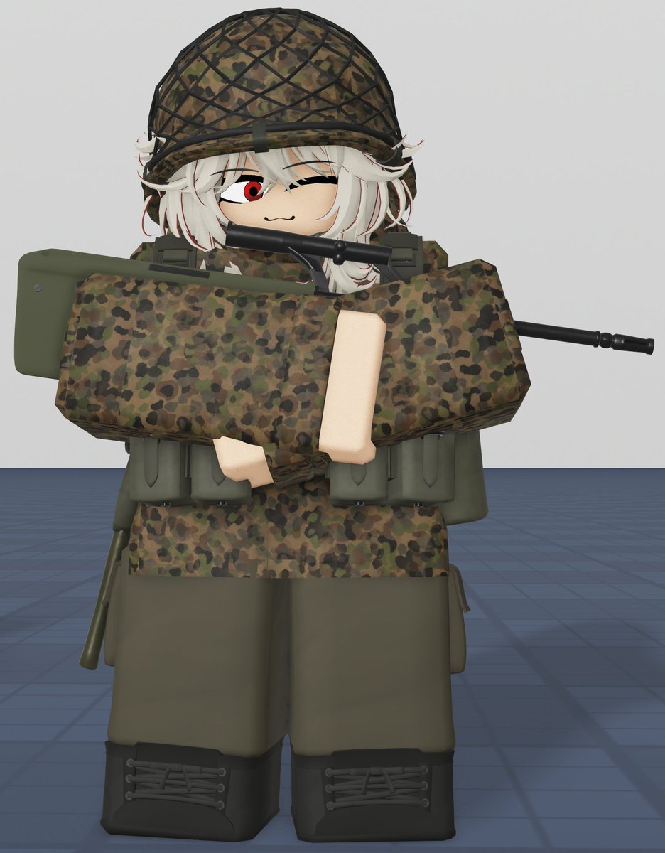 Haarinala's tweet image. Elisabeth Baumgartner

Possibly the only Austrian I'll include as a character? As for the gear I'm not that too sure if it's accurate.. so I'll just say it's entirely made up. As for why she's included, she went as a volunteer to help around in Berlin with other regiments.