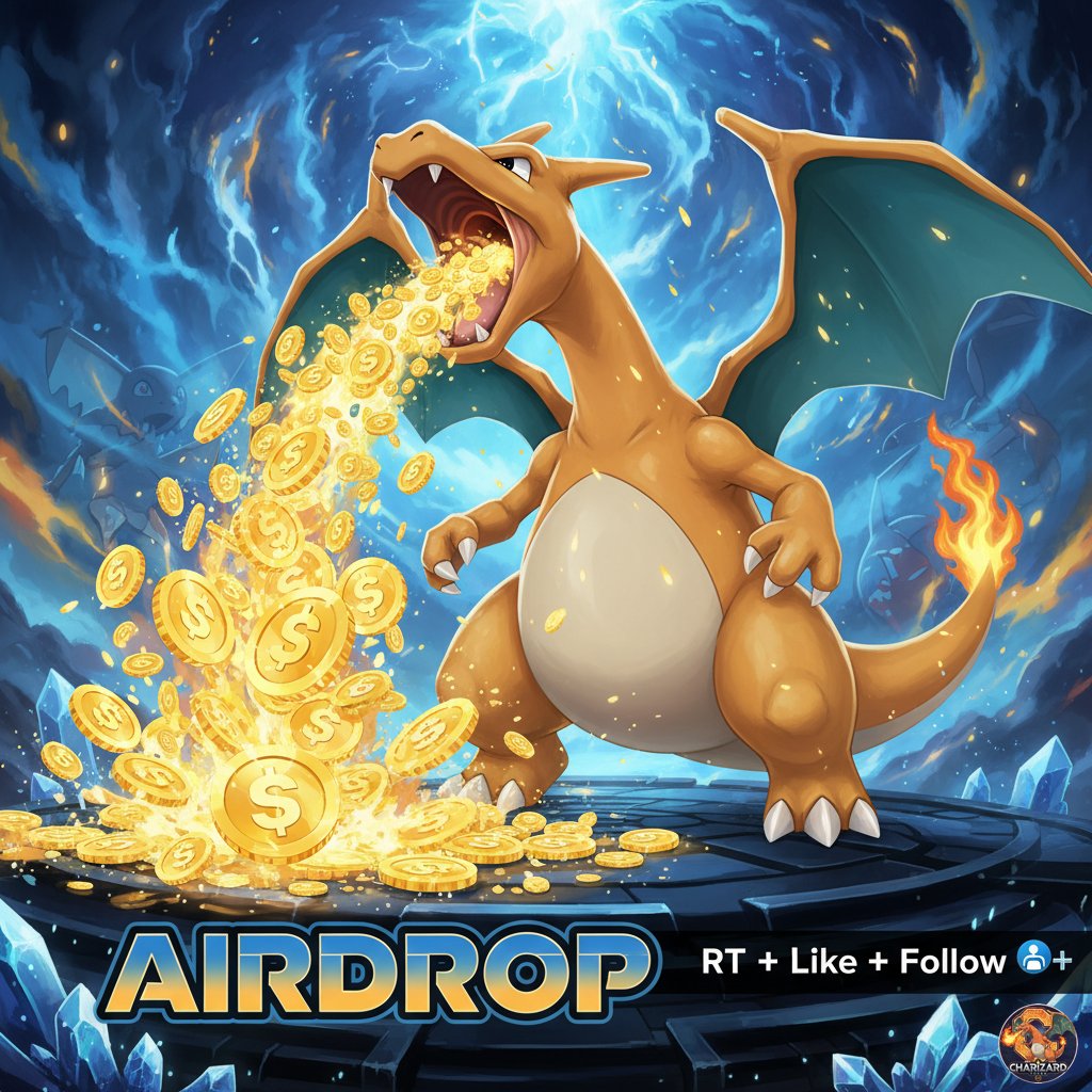 🎇🪂 WAVE 2 NEW YEAR BOOST — REWARDS DOUBLED 🪂🎇

Celebrate the new year early with 2X airdrop rewards.

200M $CHZ allocated for this year-end distribution. 🔥⚡

🔗 charizardtoken.vercel.app
⚠️ Follow + LIKE + RT
⚠️ Drop your $SOL address 👇

#Airdrop #Solana #SolanaAirdrop