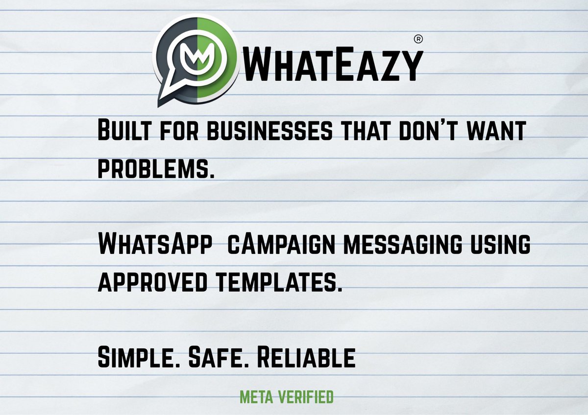 AdCoinMy's tweet photo. First payment just landed.

This is the first real client paying for WhatEazy — not a demo, not a test, not friends & family.

No VC.
No grants.
No sales team.

Just an official WhatsApp Cloud API setup, approved templates, and one business that needed to send campaigns without risking their WhatsApp number.

Still early.
Still manual.
Still improving the flow.

But this is the first proof that someone is willing to pay for it.

→ https://t.co/kCYq3pFr3q

Back to building.

#buildinpublic #saas #whatsapp #bootstrapped #founder #metaapi #whateazy