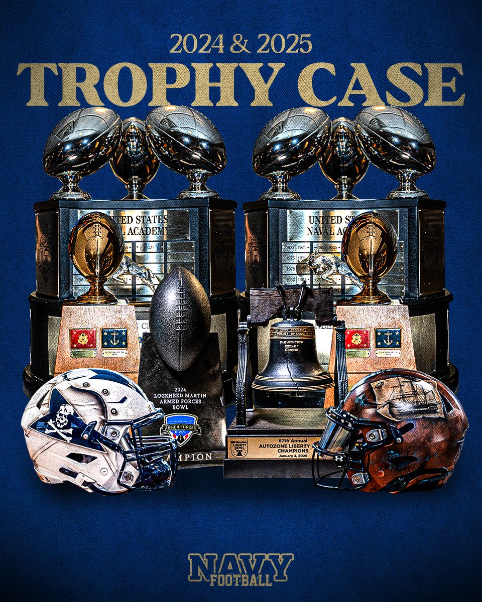 NavyFB's tweet image. History, displayed.

#GoNavy | #RollGoats