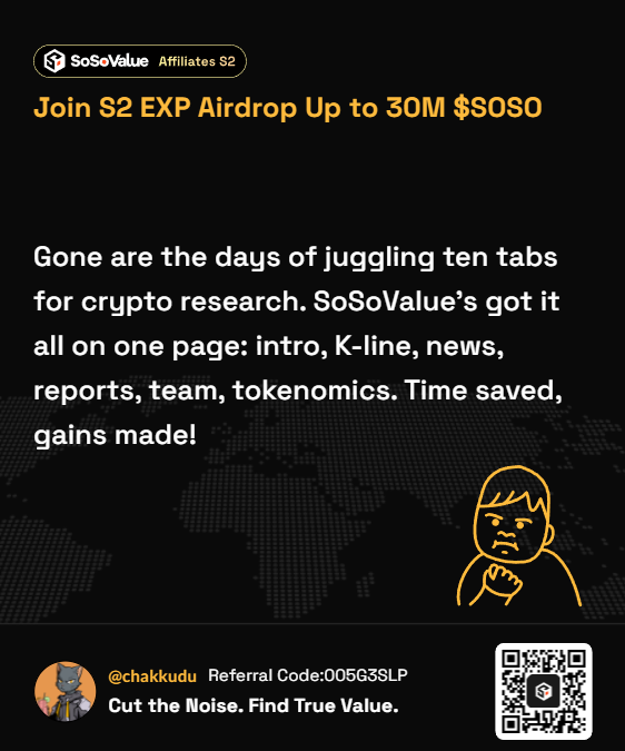 join if you not joined , i looks like a bot  when i share refferal !!

 sosovalue.com/join/005G3SLP