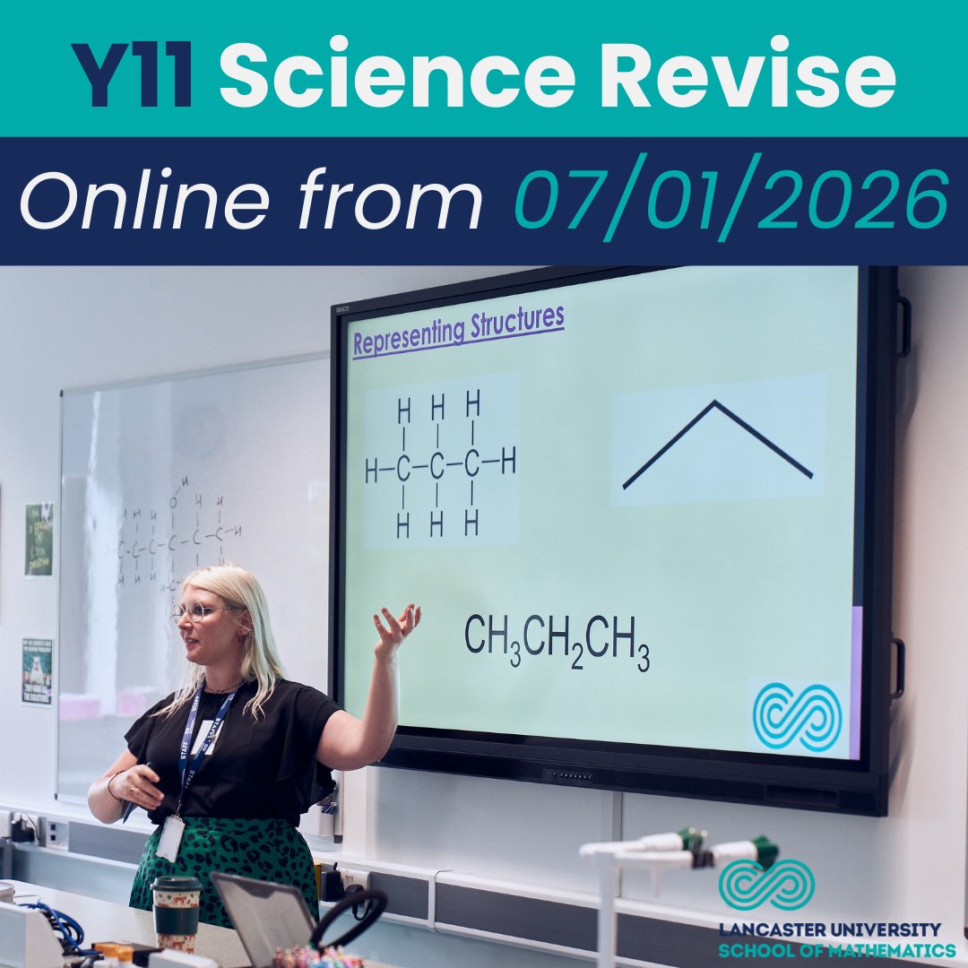 Lancaster University School of Mathematics tweet media