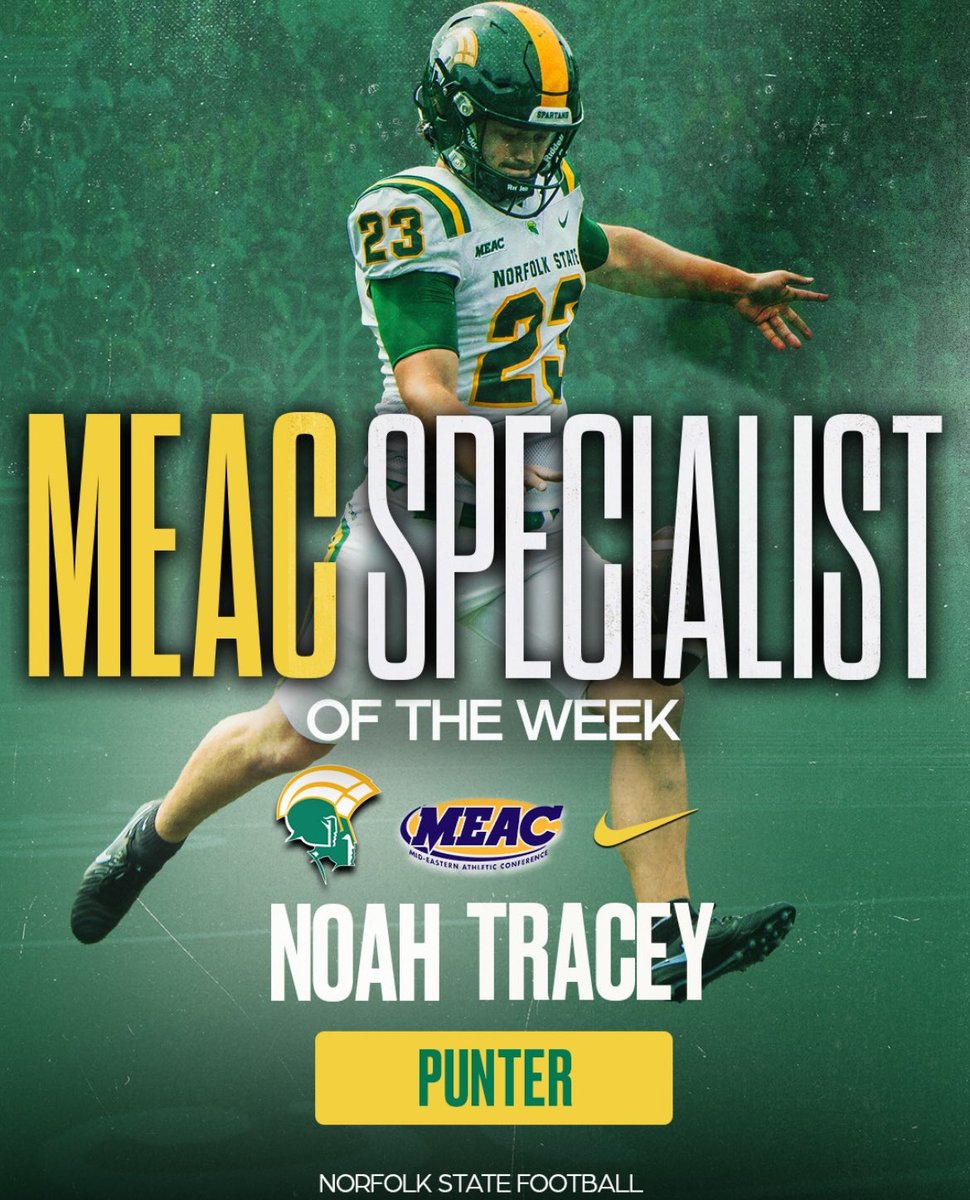 NoahTracey6's tweet photo. 🚨🚨Officially in the transfer portal🚨

- 3 year D1 FCS starting punter 
- 41.1 yard average 

FILM IN BIO https://t.co/63AemRHHKH