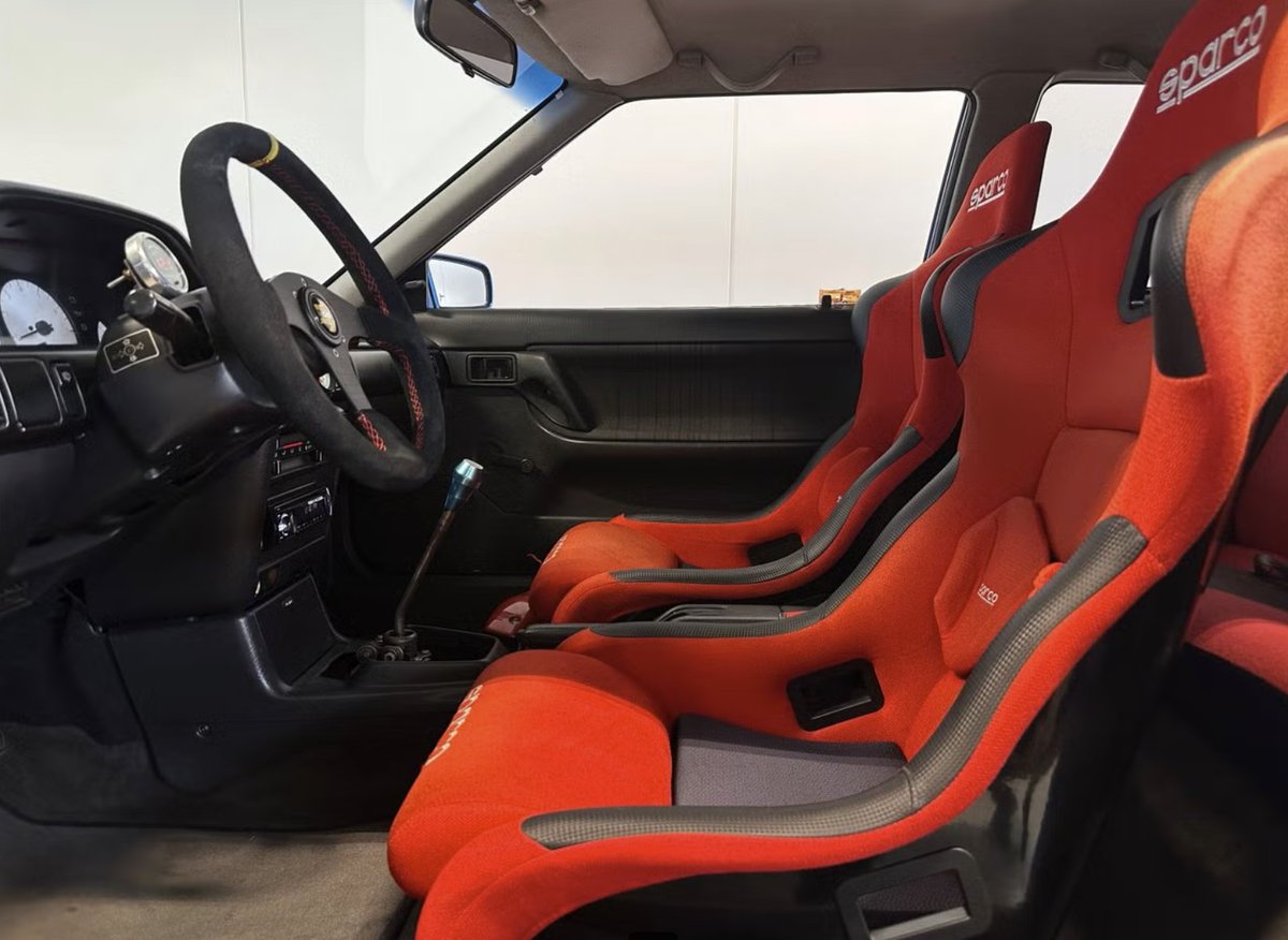 realUNICARNS's tweet photo. 1993 Mazda 323 GTR 4WD Turbo for sale in Sweden
Power: 330HP
Price: 269 900 kr https://t.co/ESvaTlNgBM