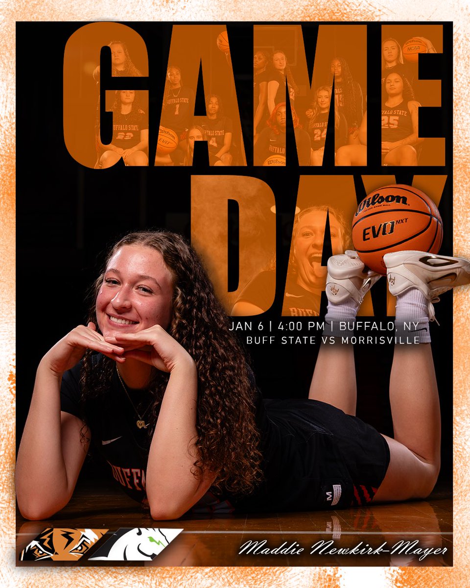 BuffStateWBB's tweet image. New year, more GAMEDAYs!

Join us in the arena at 4:00 pm as we host Morrisville in our first game of 2026!