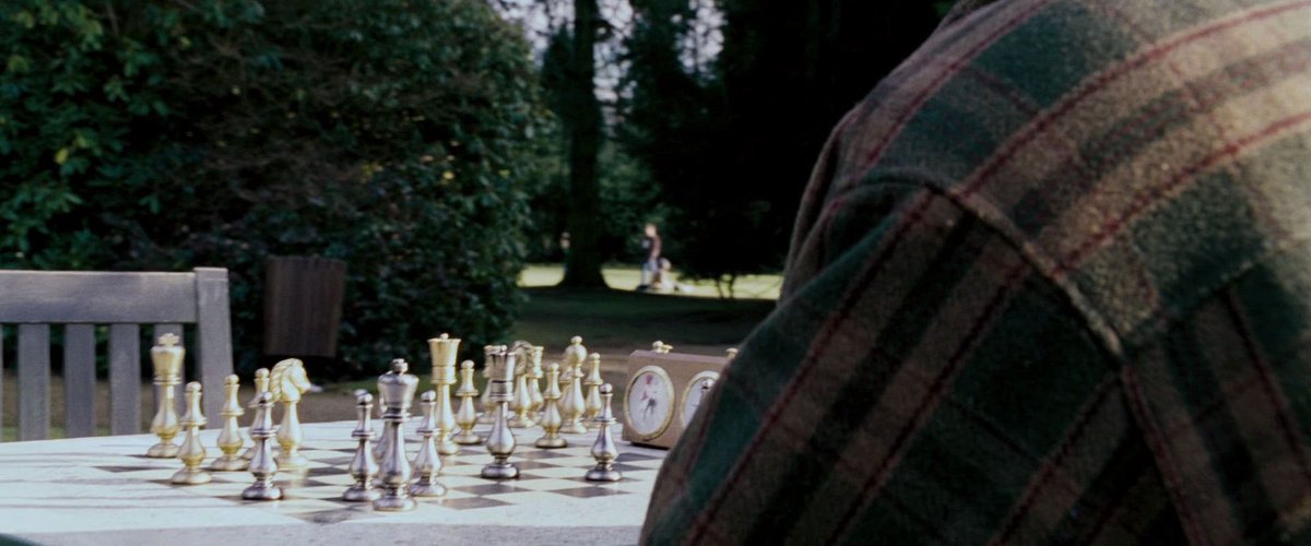 xmenarchive's tweet image. Charles and Erik playing chess over the years