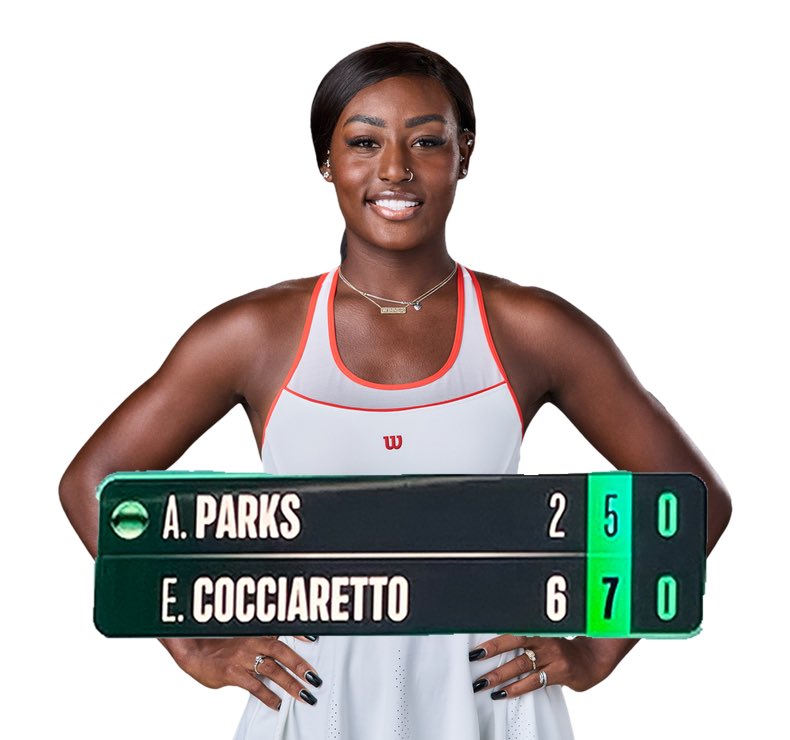 New year same result. How does Alycia Parks continue to stay on tour? 
#ASBClassic26 #australianopen