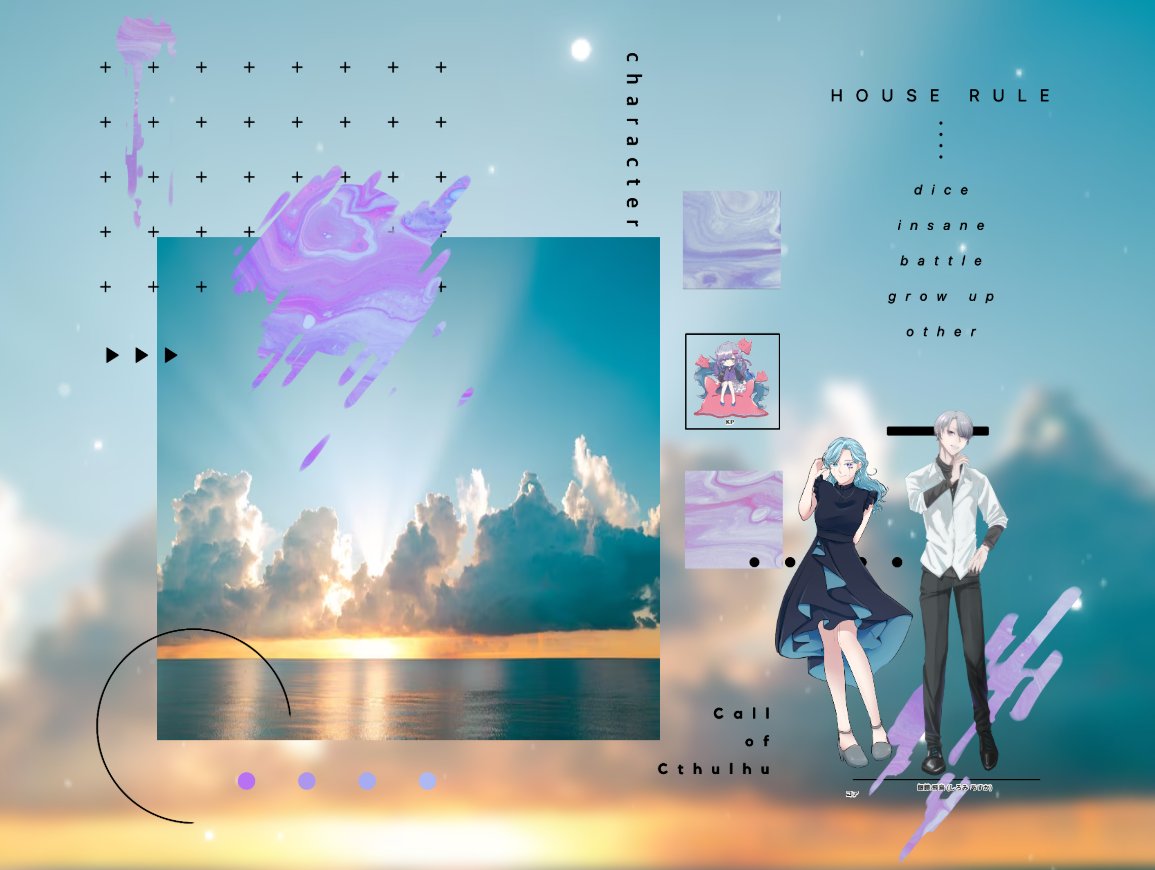 me_game_me's tweet image. CoC【 この夜はきみの手のひらの中 】
作者：かの　様

KPC/KP：コア/meiko
PC/PL：銀鏡飛鳥/TOKO

飛鳥の誕生日記念におシナリオを回してきましたｇｇ～～！！そしてハッピーバースデー飛鳥これからも強く生きろ