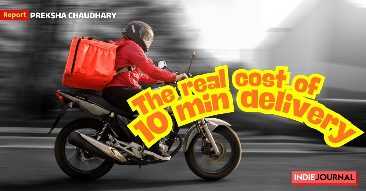 indiejmag's tweet image. #GigWorkers #GigEconomy #QuickDelivery 
As the companies relentlessly market their quick delivery, how is it that the same speed does not reach their delivery ‘partners', the gig workers on whose labour this model stands.

Report by Preksha Chaudhary

indiejournal.in/article/the-st…