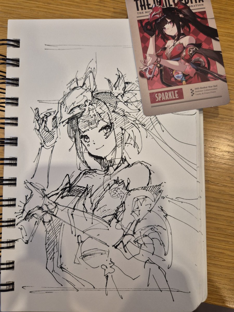Sketch 2508 

#HonkaiStarRail #Sparkle #花火 #스파클