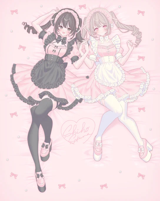 せっかくたくさんアクセスしていただいているので、よかったら線画系+かわいい系の絵でも見てください