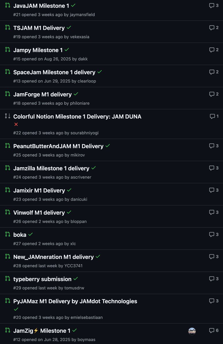 2026 is shaping up to be the year of @polkadot JAM.
Not because of promises.
Because builders are shipping. 🧵
1/