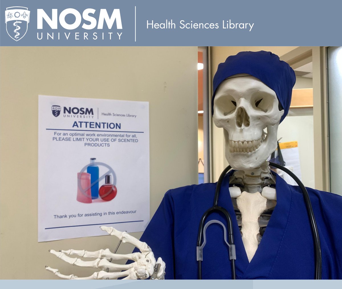 NOSM Library tweet media