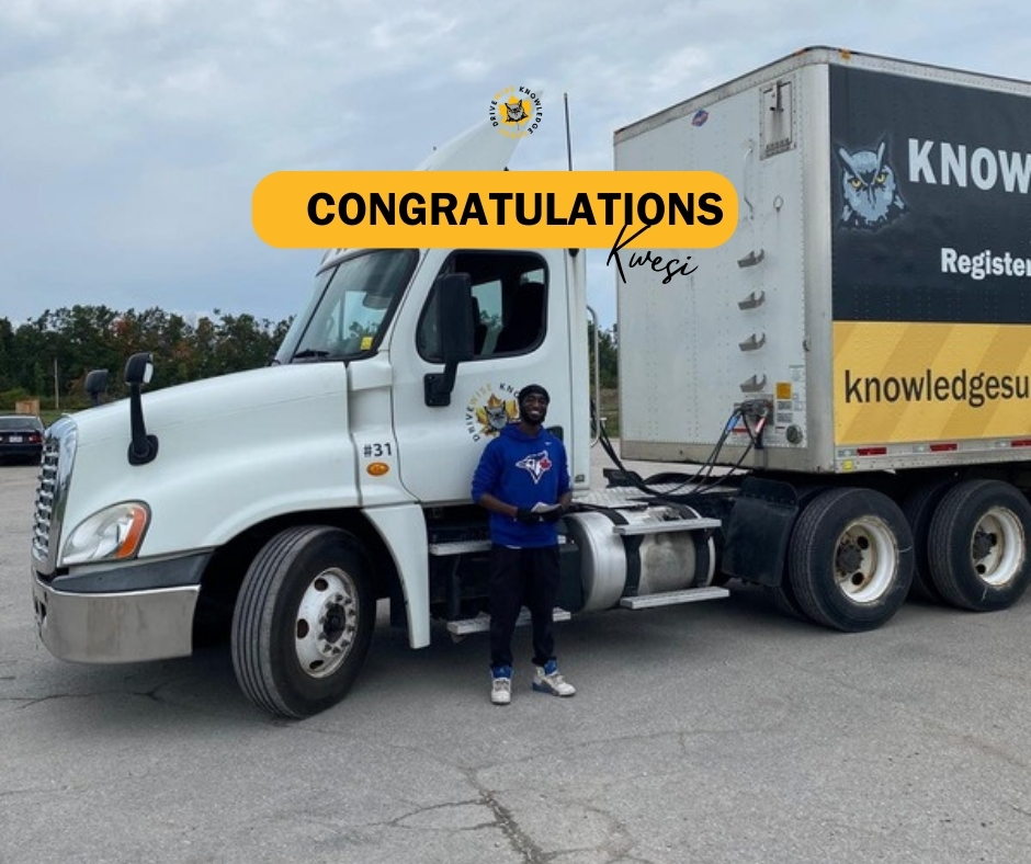 Another group of licensed drivers hitting the road! 🚦

#KnowledgeSurge #TruckTraining #AZLicence #CommercialDrivers #TruckingSchool #DZLicence
Trucking School | Truck Training | Ontario | Toronto | AZ | DZ