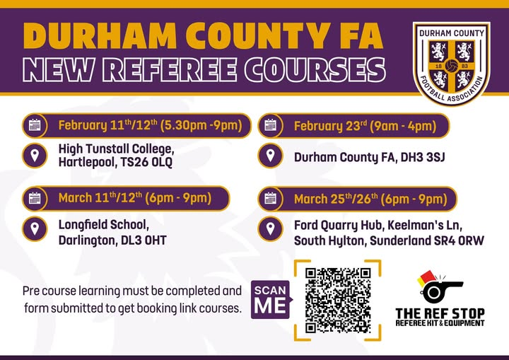 𝗗𝘂𝗿𝗵𝗮𝗺 𝗖𝗼𝘂𝗻𝘁𝘆 𝗙𝗔 ⚽️ tweet media