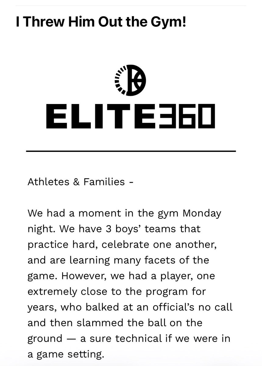 Elite 360 Training tweet media