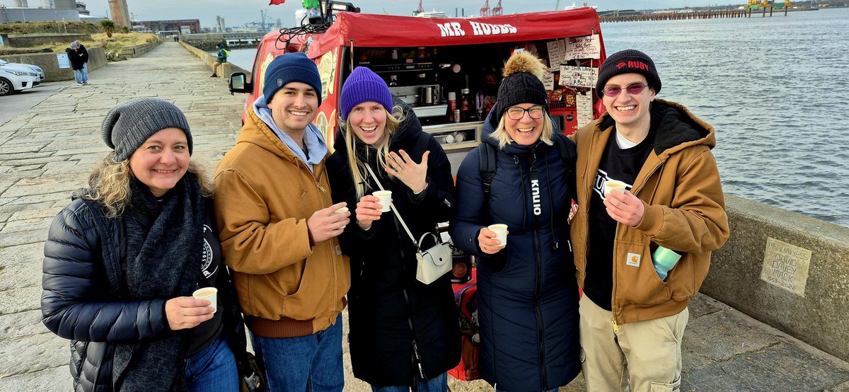 We had a proposal at the Coffee Mobile over the Christmas, we wish them sucess and the best for 2026