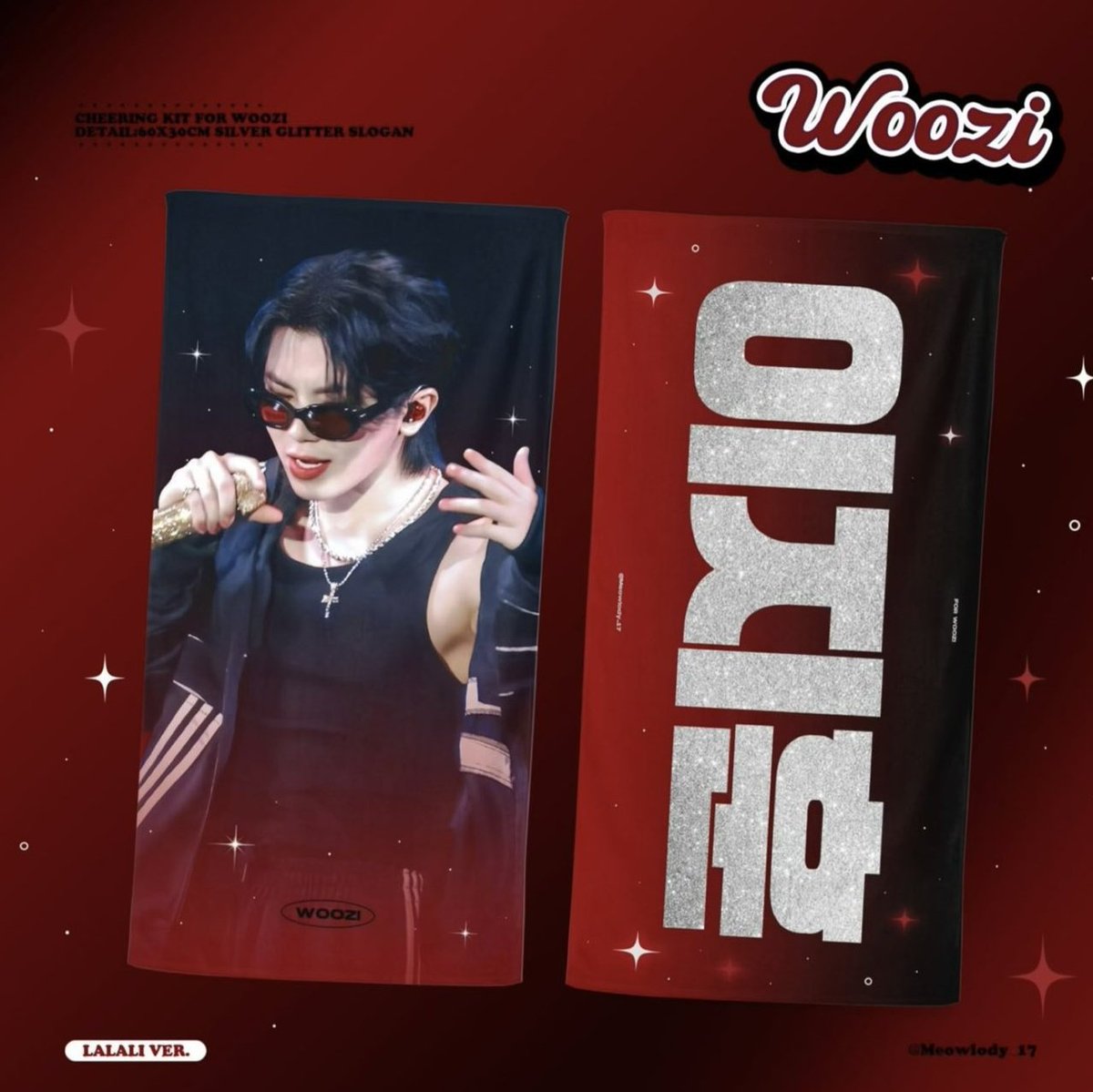 Jihooniebuys's tweet image. wts lfb seventeen cheering kit for woozi lalali 

950 ea
dop: once on hand
from kr

6 slots available!
mine + quantity