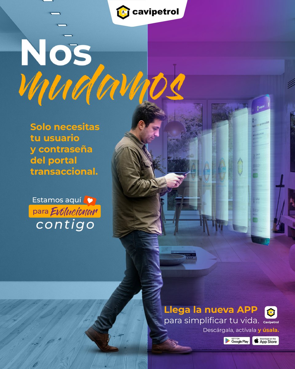 Desde el  29 de diciembre de 2025, la App Coopcentral se despide para dar paso a la nueva App Cavipetrol.

Por seguridad, si tu clave tiene menos de 8 dígitos, te pedirá actualizarla ¡Y listo! podrás disfrutar de todas sus ventajas

💛 Estamos aquí para evolucionar contigo.