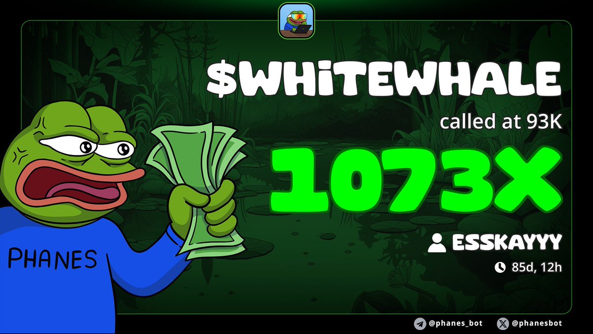 Sua53056's tweet photo. There goes the 1000X on whitewhale by my goat! https://t.co/CBIlVLjEHL